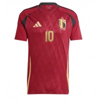 Belgicko Romelu Lukaku #10 Domáci futbalový dres ME 2024 Krátky Rukáv